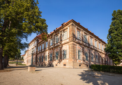 the Residence of the Abbots and later the Castle of the Metternichs